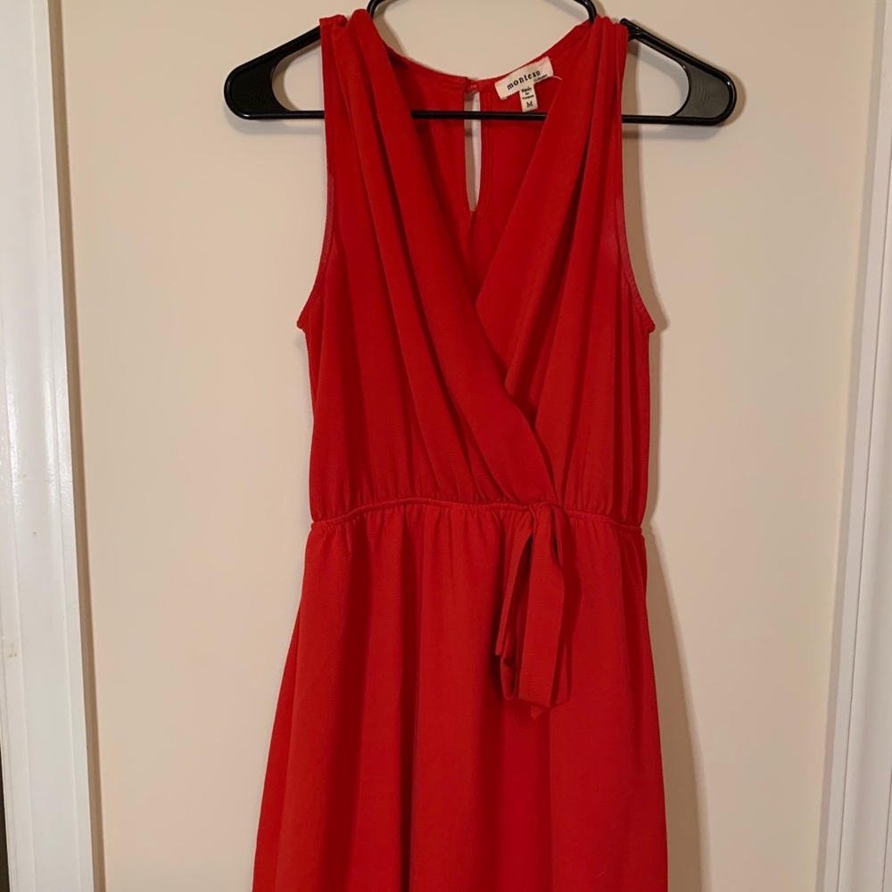 Red dress